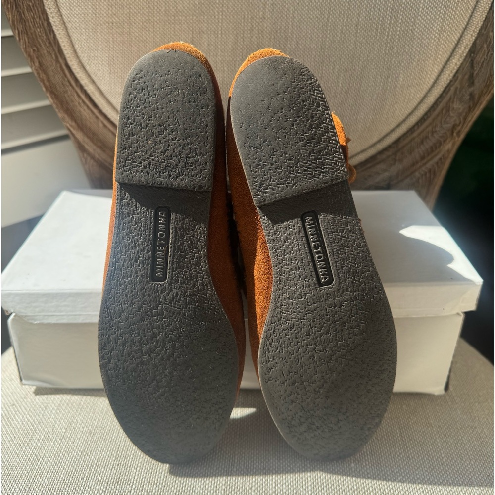 Minnetonka Two Button Hardsole Boot Festival Conc… - image 8